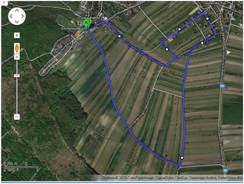 Radstrecke Duathlon LM Radstrecke Duathlon LM